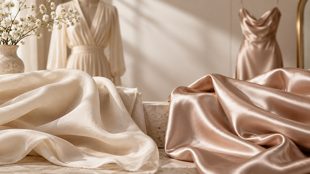 Silk vs Satin: What's the Difference for Dresses and Clothing?