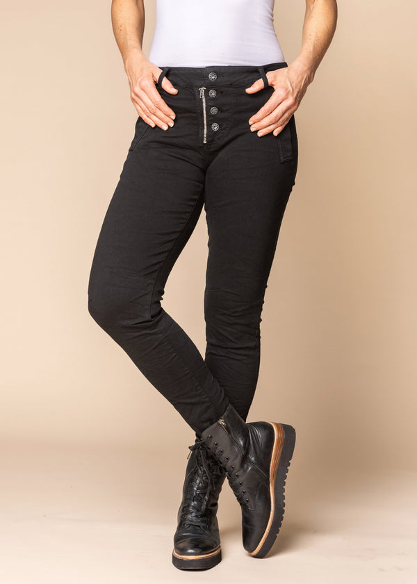 Nessie Pants in Onyx - Imagine Fashion Australia