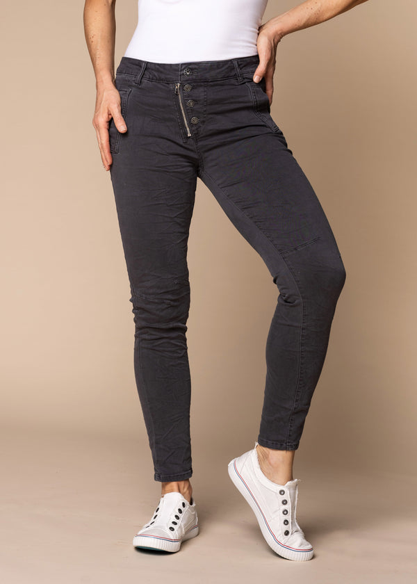 Nessie Pants in Granite - Imagine Fashion Australia
