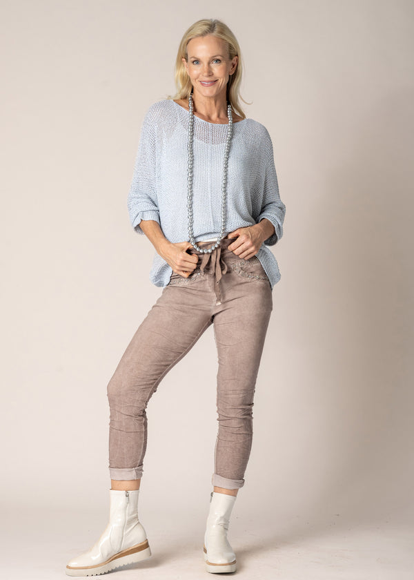 Essie Pants in Milk Chocolate - Imagine Fashion Australia