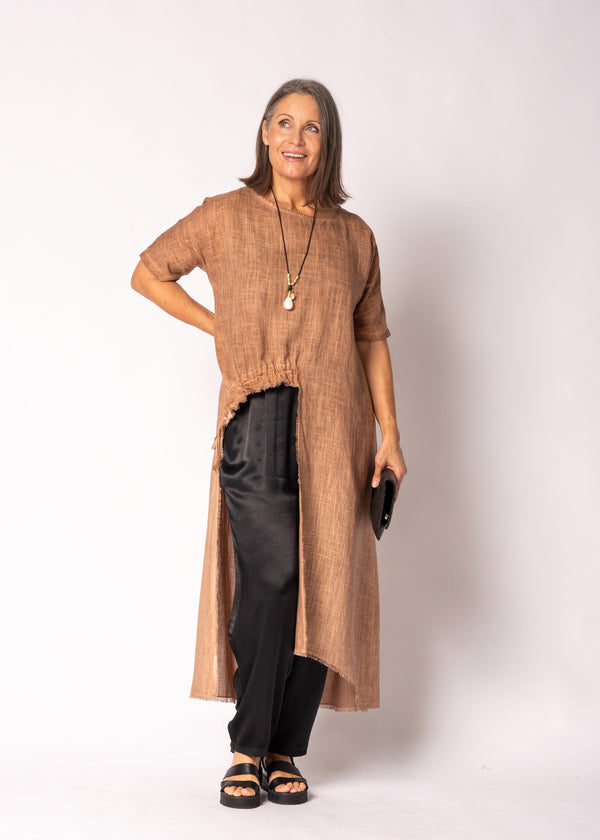 Alara Top in Burnt Toffee