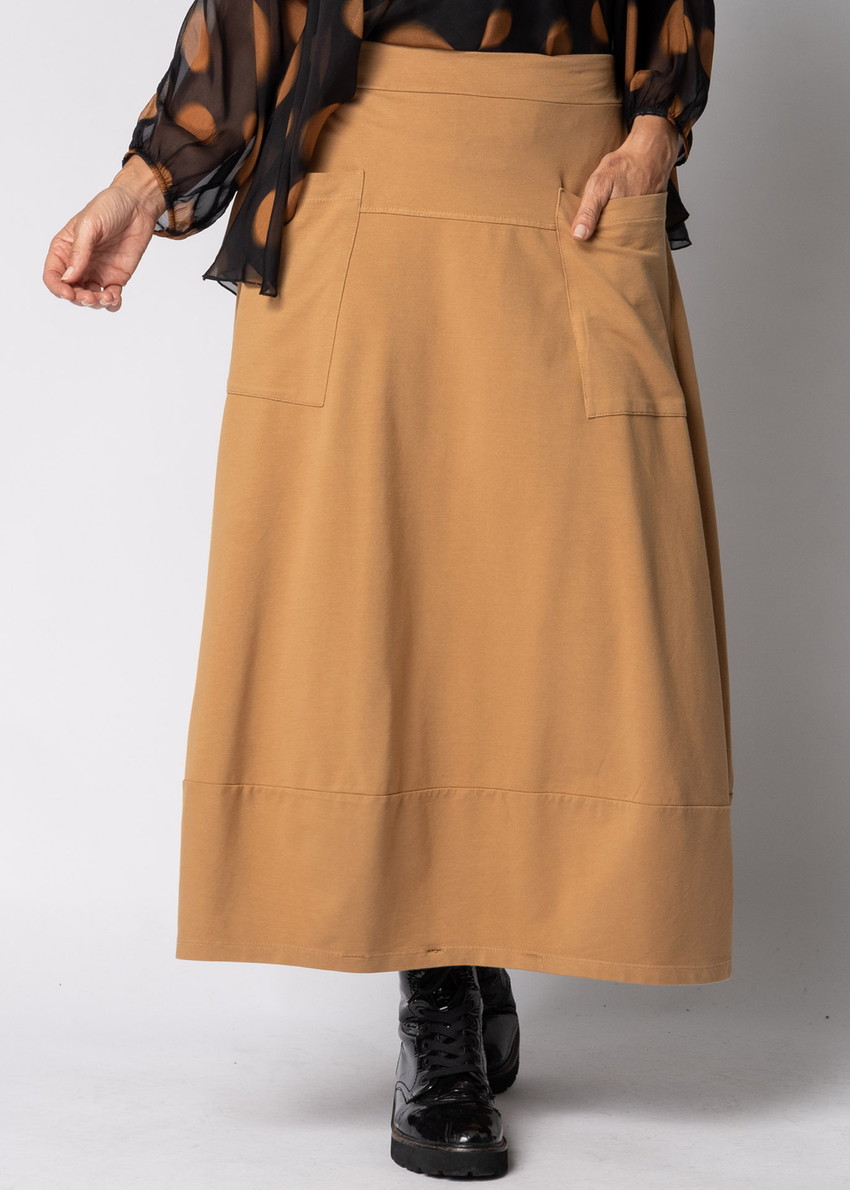 Isolde Skirt in Sahara Sand - Imagine Fashion Australia
