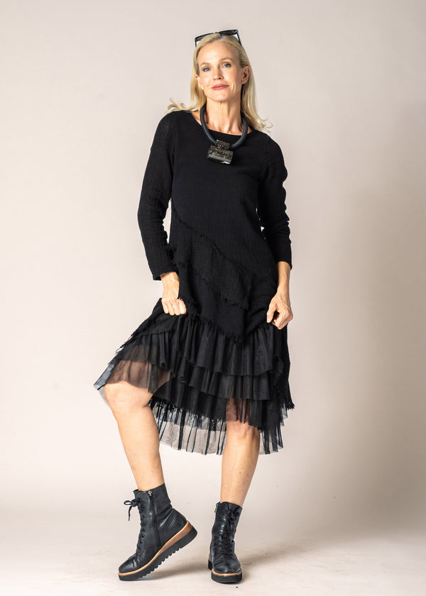 Kelsie Skirt in Onyx - Imagine Fashion Australia
