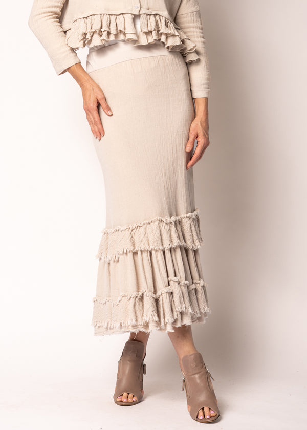 Dayma Skirt in Latte - Imagine Fashion Australia
