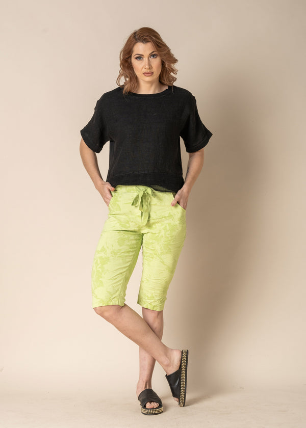 Reo Shorts in Lime Splice - Imagine Fashion Australia