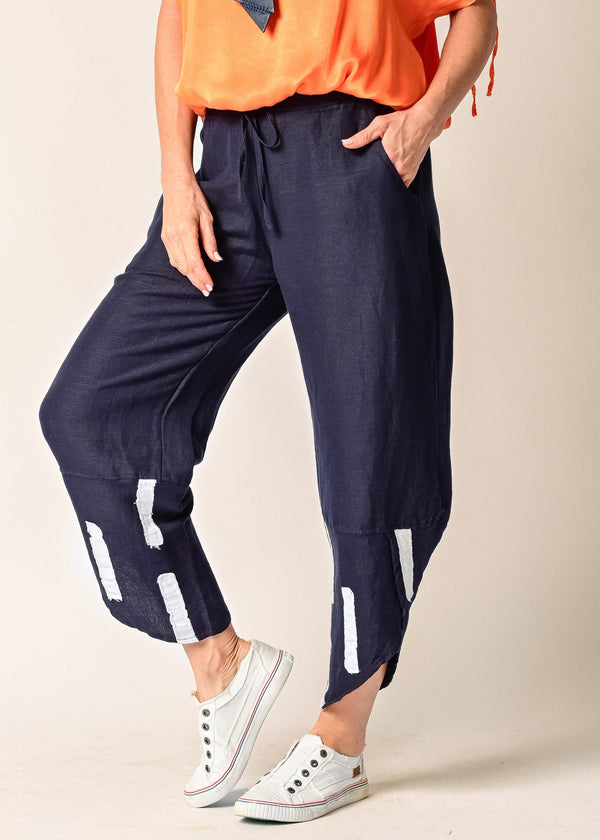Nerida Pant in Navy - Imagine Fashion Australia
