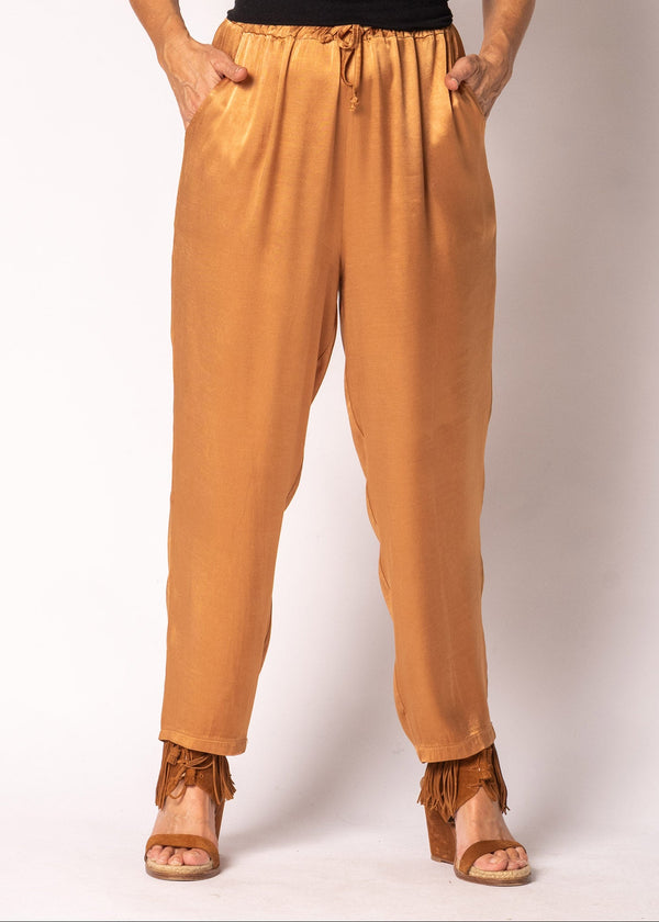 Caselle Pants in Burnt Toffee