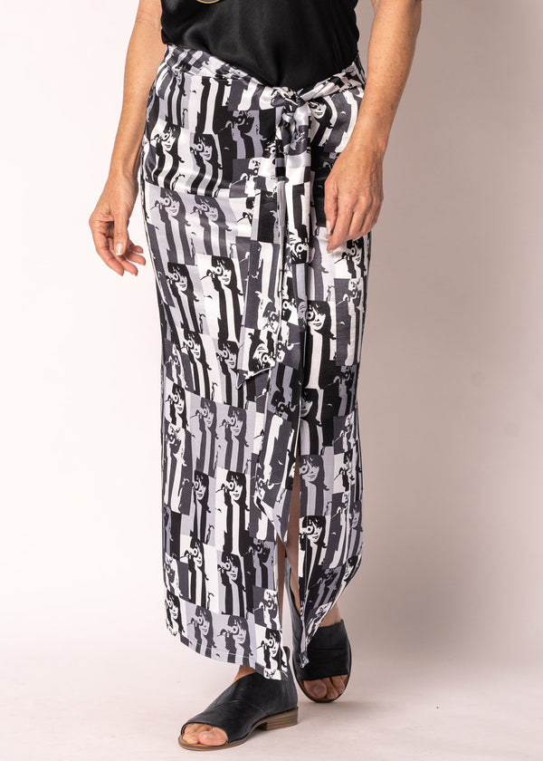 Gracina Skirt in Granite - Imagine Fashion Australia