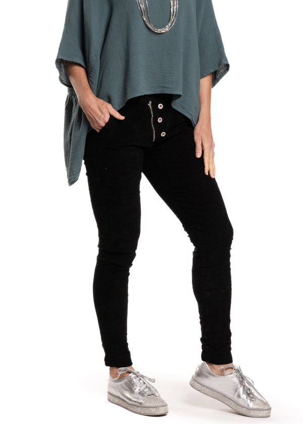 Rosabel Pant in Onyx - Imagine Fashion Australia