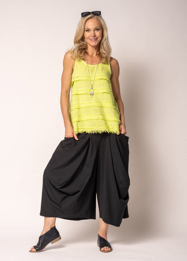 Haru Top in Lime Splice - Imagine Fashion Australia