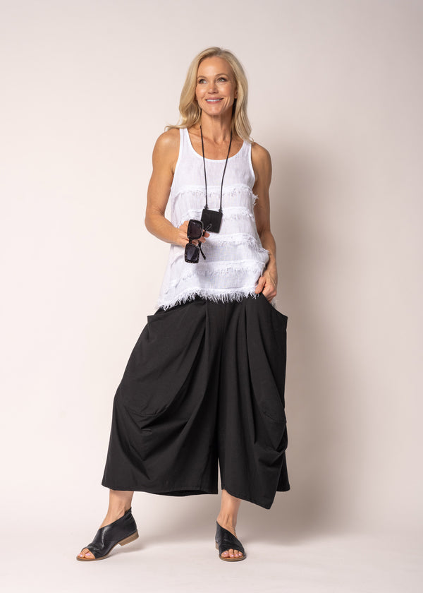 Haru Top in White - Imagine Fashion Australia