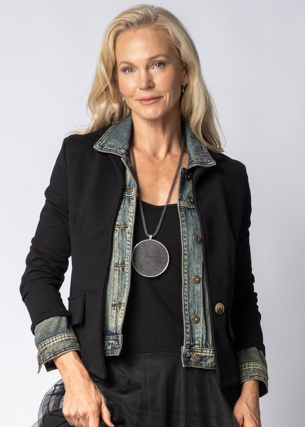 Avenna Jacket in Onyx - Imagine Fashion Australia