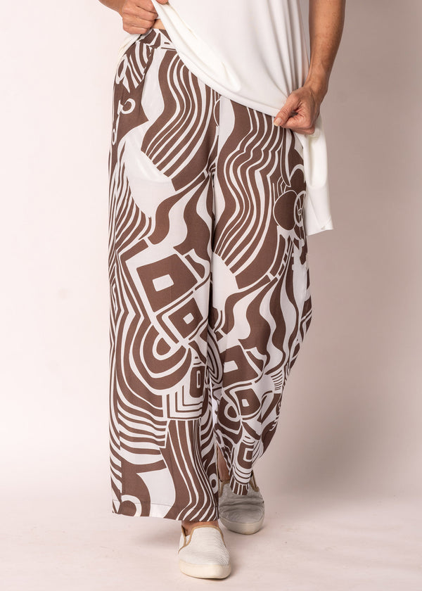 Isola Pants in Mocha - Imagine Fashion Australia