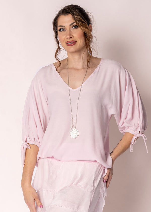 Dinara Top in Modena Pink - Imagine Fashion Australia