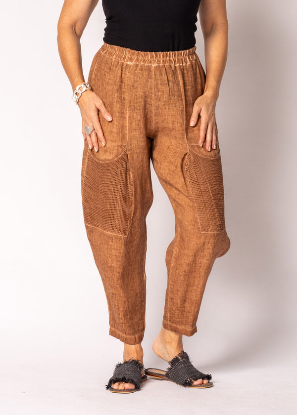 Lunaria Pants in Burnt Toffee