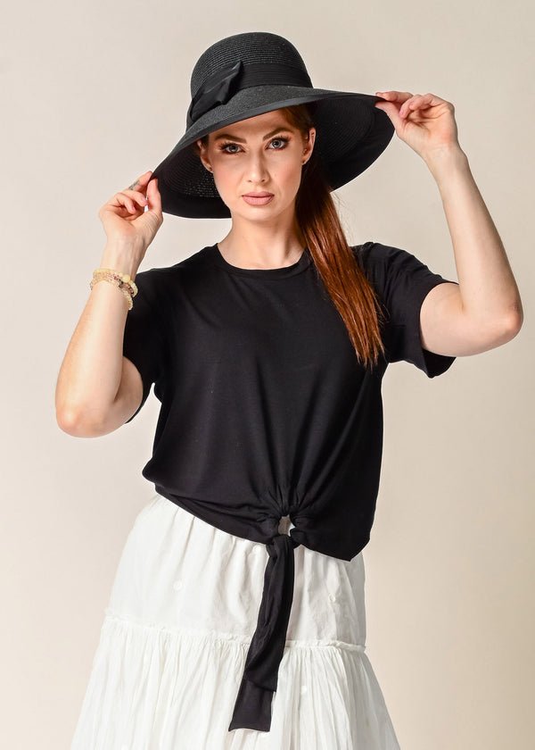 Naya Top in Onyx - Imagine Fashion Australia