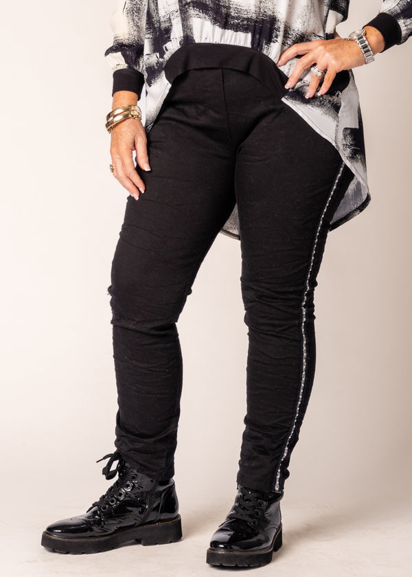 Usha Pants in Onyx - Imagine Fashion Australia