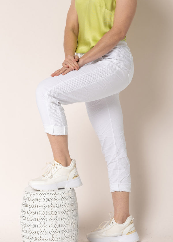 Miranda Pants in White - Imagine Fashion Australia