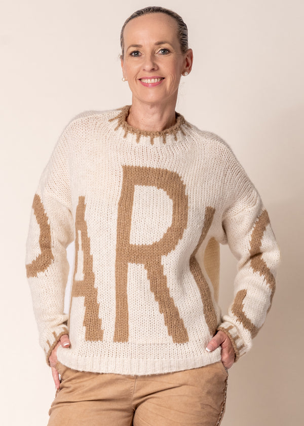 Oakley Knit in Latte - Imagine Fashion Australia