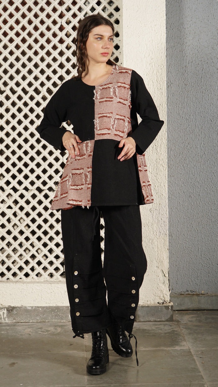 Elio Linen Blend Top in Desert