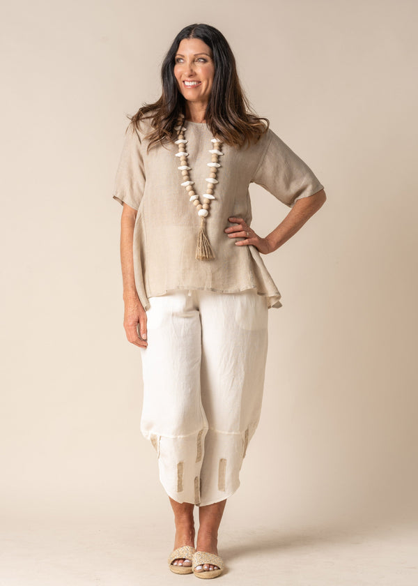 Nerida Pant in Cream - Imagine Fashion Australia