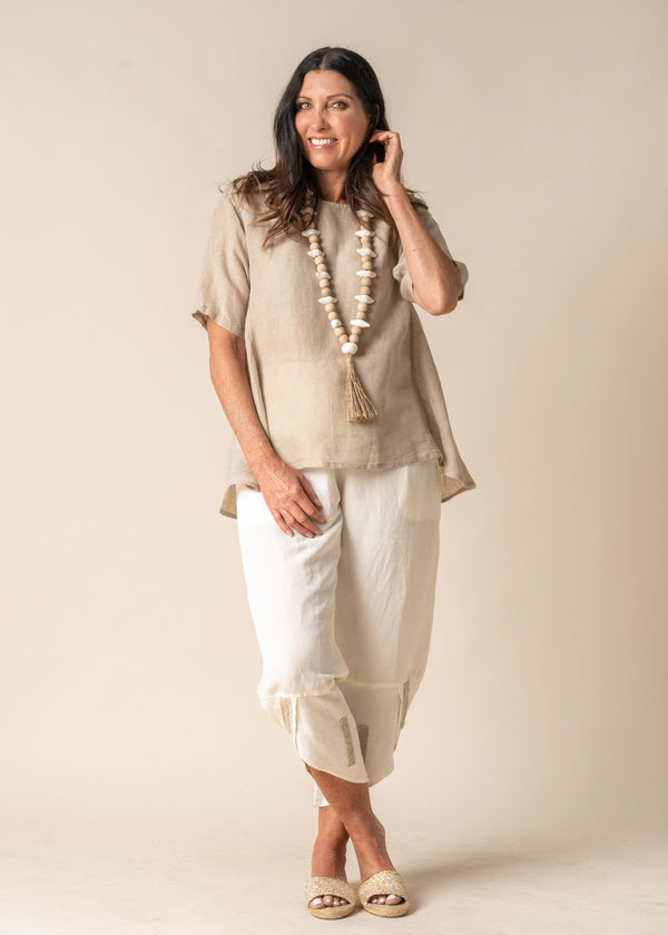 Brooks Top in Latte - Imagine Fashion Australia