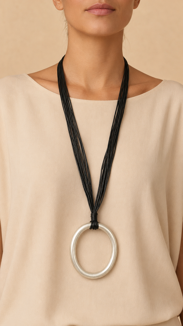 Blaise Necklace in Silver