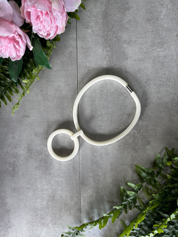 Sahara Necklace in Cream - Imagine Fashion Australia