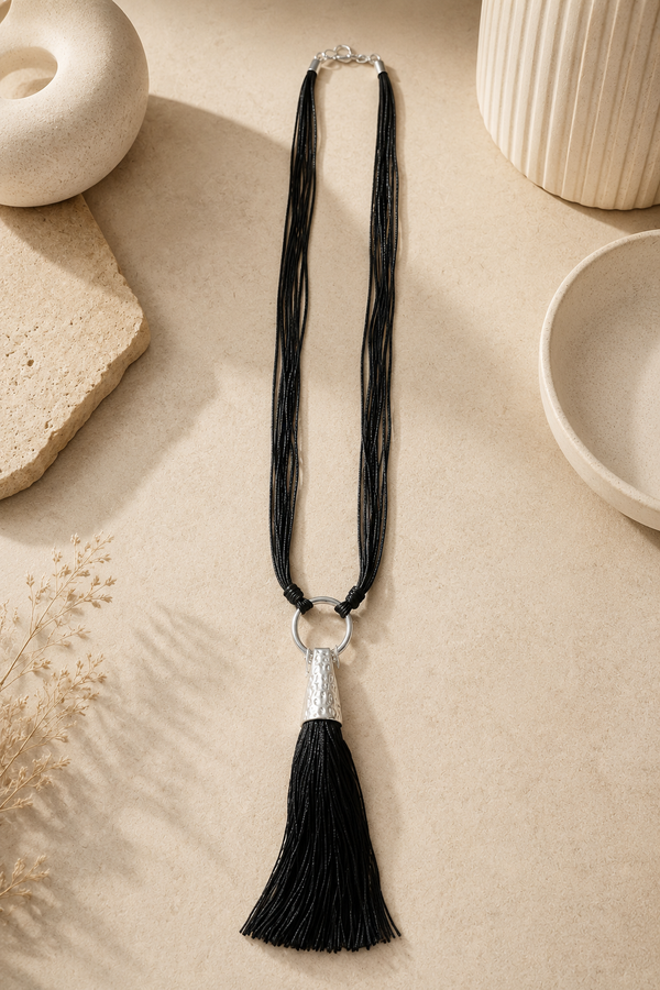 Lyra Necklace in Silver